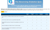 Have You Taken the Reversing Diabetes Quiz?